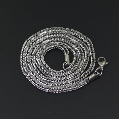 Vacuum Electroplating Stainless Steel Chain For Men And Women